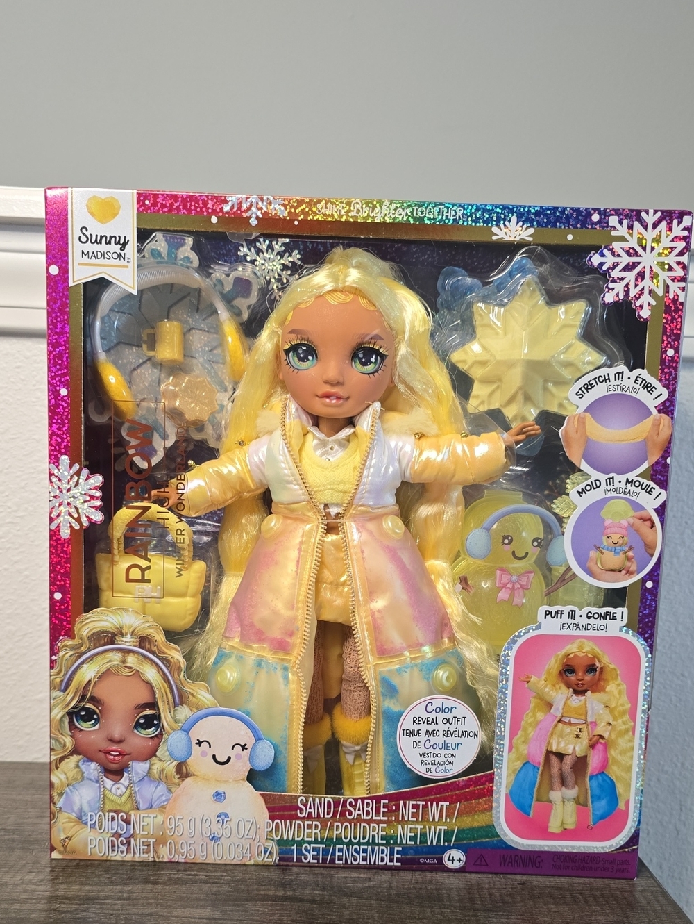 Madison Sunny Rainbow High Doll Winter Wonderland